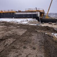 Budowa drogi S1 - Kosztowy - Bieruń - grudzień 2025 (zdjęcia z lotu ptaka i z poziomu ziemi) (2)