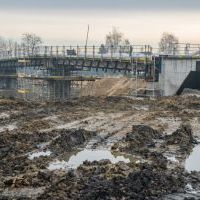 Budowa drogi S1 - Kosztowy - Bieruń - grudzień 2025 (zdjęcia z lotu ptaka i z poziomu ziemi) (11)