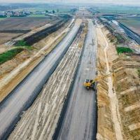 Budowa drogi S1 - Kosztowy - Bieruń - grudzień 2025 (zdjęcia z lotu ptaka) (5)