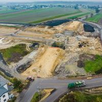 Budowa drogi S1 - Kosztowy - Bieruń - grudzień 2025 (zdjęcia z lotu ptaka) (3)