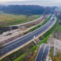 Budowa drogi S1 - Okolice Bijasowic i Zarzyny -grudzień 2025 (zdjęcia z lotu ptaka) (7)