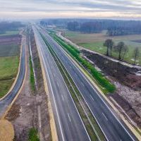 Budowa drogi S1 - Okolice Bijasowic i Zarzyny -grudzień 2025 (zdjęcia z lotu ptaka) (5)