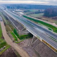 Budowa drogi S1 - Okolice Bijasowic i Zarzyny -grudzień 2025 (zdjęcia z lotu ptaka) (4)