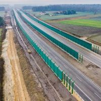 Budowa drogi S1 - Okolice Bijasowic i Zarzyny -grudzień 2025 (zdjęcia z lotu ptaka) (9)