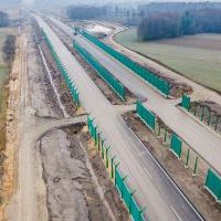 Budowa drogi S1 - Okolice Bijasowic i Zarzyny -grudzień 2025 (zdjęcia z lotu ptaka) (8)