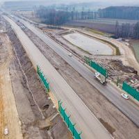 Budowa drogi S1 - Okolice Bijasowic i Zarzyny -grudzień 2025 (zdjęcia z lotu ptaka) (7)