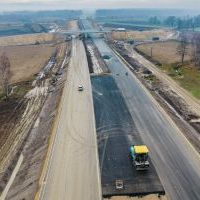 Budowa drogi S1 - Okolice Bijasowic i Zarzyny -grudzień 2025 (zdjęcia z lotu ptaka) (4)