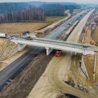 Budowa drogi S1 - Okolice Bijasowic i Zarzyny -grudzień 2025 (zdjęcia z lotu ptaka) (17)