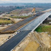 Budowa drogi S1 - Okolice Bijasowic i Zarzyny -grudzień 2025 (zdjęcia z lotu ptaka) (14)