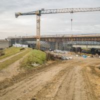 Budowa drogi S1 - Okolice Bijasowic i Zarzyny -grudzień 2025 (zdjęcia z lotu ptaka) (4)