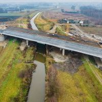 Budowa drogi S1 - Okolice Bijasowic i Zarzyny -grudzień 2025 (zdjęcia z lotu ptaka) (11)