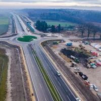 Budowa drogi S1 - Okolice Bijasowic i Zarzyny -grudzień 2025 (zdjęcia z lotu ptaka) (2)