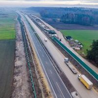 Budowa drogi S1 - Okolice Bijasowic i Zarzyny -grudzień 2025 (zdjęcia z lotu ptaka) (17)