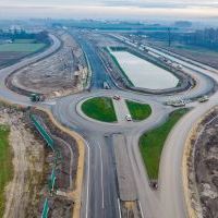 Budowa drogi S1 - Okolice Bijasowic i Zarzyny -grudzień 2025 (zdjęcia z lotu ptaka) (7)