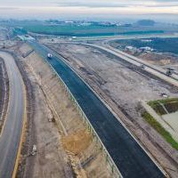 Budowa drogi S1 - Okolice Bijasowic i Zarzyny -grudzień 2025 (zdjęcia z lotu ptaka) (6)