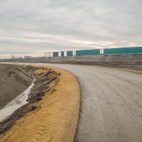 Budowa drogi S1 - Okolice Bijasowic i Zarzyny -grudzień 2025 (zdjęcia z lotu ptaka) (6)