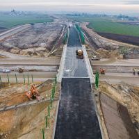 Budowa drogi S1 - Okolice Bijasowic i Zarzyny -grudzień 2025 (zdjęcia z lotu ptaka) (5)