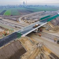 Budowa drogi S1 - Okolice Bijasowic i Zarzyny -grudzień 2025 (zdjęcia z lotu ptaka) (4)