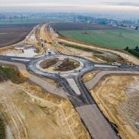 Budowa drogi S1 - Okolice Bijasowic i Zarzyny -grudzień 2025 (zdjęcia z lotu ptaka) (12)