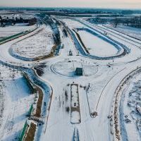 Budowa drogi S1 - Okolice Bijasowic i Zarzyny - styczeń 2026 (zdjęcia z lotu ptaka) (8)