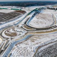 Budowa drogi S1 - Okolice Bijasowic i Zarzyny - styczeń 2026 (zdjęcia z lotu ptaka) (6)