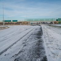 Budowa drogi S1 - Okolice Bijasowic i Zarzyny -styczeń 2026 (zdjęcia z poziomu ziemi) (4)