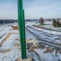Budowa drogi S1 - Okolice Bijasowic i Zarzyny -styczeń 2026 (zdjęcia z poziomu ziemi) (5)