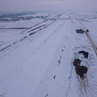 Budowa drogi S1 - Kosztowy - Bieruń - styczeń 2026 (zdjęcia z lotu ptaka) (5)