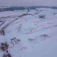 Budowa drogi S1 - Kosztowy - Bieruń - styczeń 2026 (zdjęcia z lotu ptaka) (12)