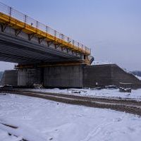 Budowa drogi S1 - Kosztowy - Bieruń - styczeń 2026 (zdjęcia z poziomu ziemi) (14)