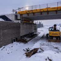 Budowa drogi S1 - Kosztowy - Bieruń - styczeń 2026 (zdjęcia z poziomu ziemi) (11)