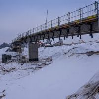 Budowa drogi S1 - Kosztowy - Bieruń - styczeń 2026 (zdjęcia z poziomu ziemi) (9)