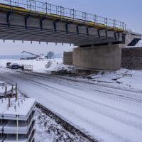 Budowa drogi S1 - Kosztowy - Bieruń - styczeń 2026 (zdjęcia z poziomu ziemi) (7)