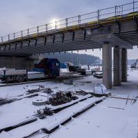 Budowa drogi S1 - Kosztowy - Bieruń - styczeń 2026 (zdjęcia z poziomu ziemi) (6)