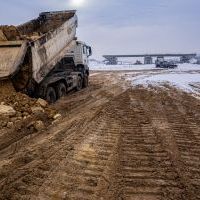 Budowa drogi S1 - Kosztowy - Bieruń - styczeń 2026 (zdjęcia z poziomu ziemi) (8)