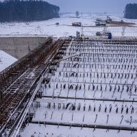 Budowa drogi S1 - Kosztowy - Bieruń - styczeń 2026 (zdjęcia z poziomu ziemi) (5)