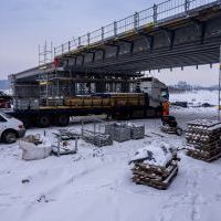 Budowa drogi S1 - Kosztowy - Bieruń - styczeń 2026 (zdjęcia z poziomu ziemi) (3)