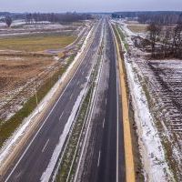 Budowa drogi S1 - Okolice Bijasowic i Zarzyny (z lotu ptaka) - 30 stycznia 2026 (6)