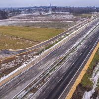 Budowa drogi S1 - Okolice Bijasowic i Zarzyny (z lotu ptaka) - 30 stycznia 2026 (5)