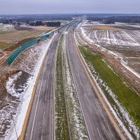 Budowa drogi S1 - Okolice Bijasowic i Zarzyny (z lotu ptaka) - 30 stycznia 2026 (5)