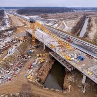 Budowa drogi S1 - Okolice Bijasowic i Zarzyny (z lotu ptaka) - 30 stycznia 2026 (5)