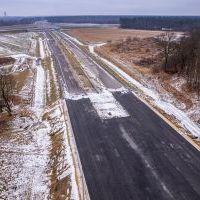 Budowa drogi S1 - Okolice Bijasowic i Zarzyny (z lotu ptaka) - 30 stycznia 2026 (1)