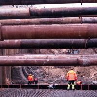 Budowa tunelu pod torami na ul. Wawelskiej - luty 2026 r (2)