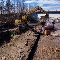 Budowa drogi S1 - Kosztowy - Bieruń - luty 2026 (zdjęcia z poziomu ziemi) (12)