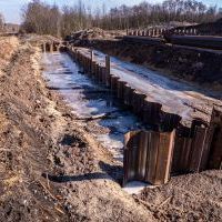 Budowa drogi S1 - Kosztowy - Bieruń - luty 2026 (zdjęcia z poziomu ziemi) (9)