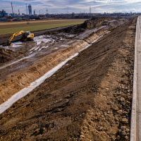 Budowa drogi S1 - Kosztowy - Bieruń - luty 2026 (zdjęcia z poziomu ziemi) (8)