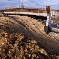 Budowa drogi S1 - Kosztowy - Bieruń - luty 2026 (zdjęcia z poziomu ziemi) (4)