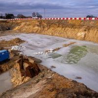 Budowa drogi S1 - Kosztowy - Bieruń - luty 2026 (zdjęcia z poziomu ziemi) (3)