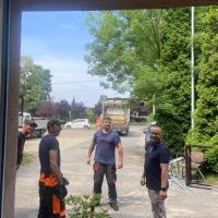 Budynek przy ul. Chemików przed wyburzeniem (2)