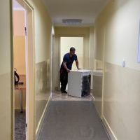 Budynek przy ul. Chemików przed wyburzeniem (2)